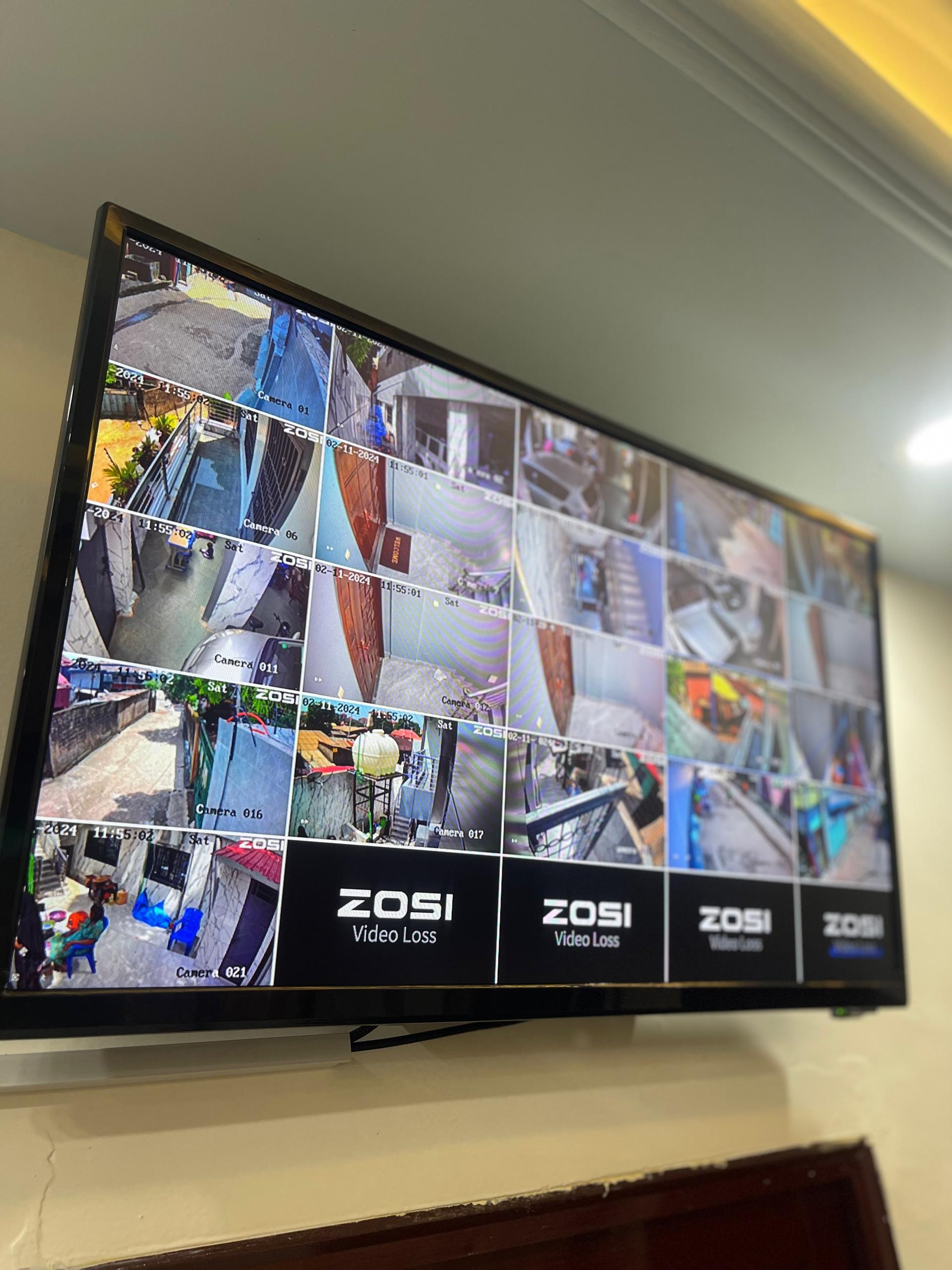 Installation caméra surveillance entrepôt usine Guinée sécurité industrielle